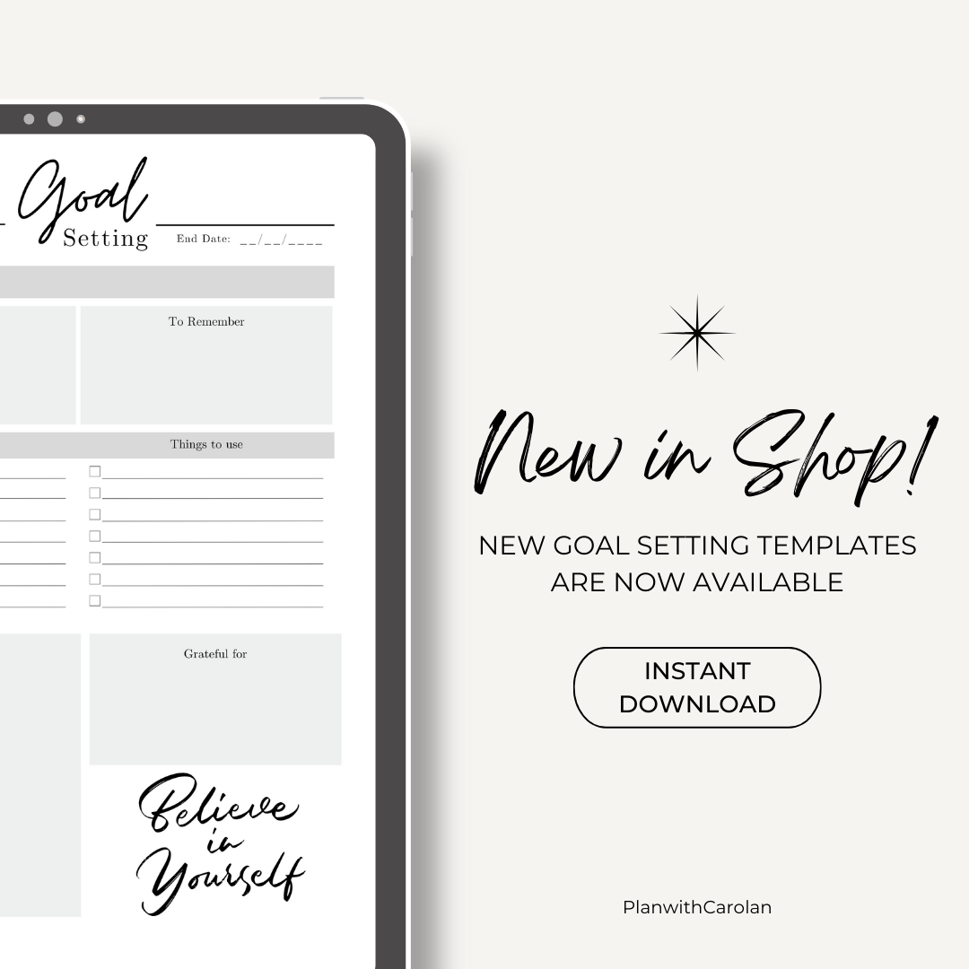 Real Estate Agent Goal Tracker Template